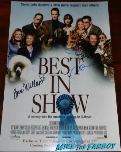 best in show signed autograph poster michael mckean 