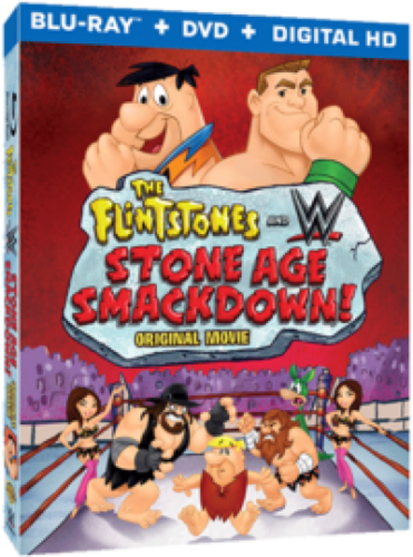 The Flintstones & WWE Stone Age Smackdown coloring sheet poster 4