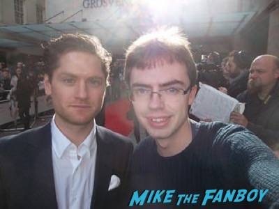 Kyle Soller Empire Awards Red Carpet Signing autographs henry Cavill simon pegg 76