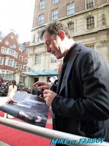 Jason Isaacs Empire Awards Red Carpet Signing autographs henry Cavill simon pegg 28