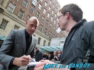 mark strong Empire Awards Red Carpet Signing autographs henry Cavill simon pegg 35