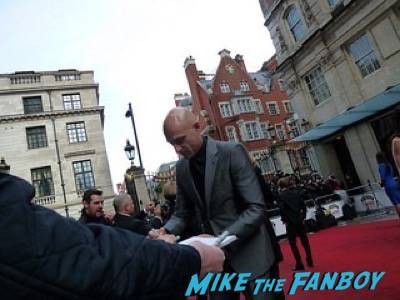 mark strong Empire Awards Red Carpet Signing autographs henry Cavill simon pegg 35