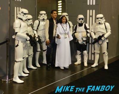 Star Wars Celebration 2015 cosplay slave elsa stormtrooper 49