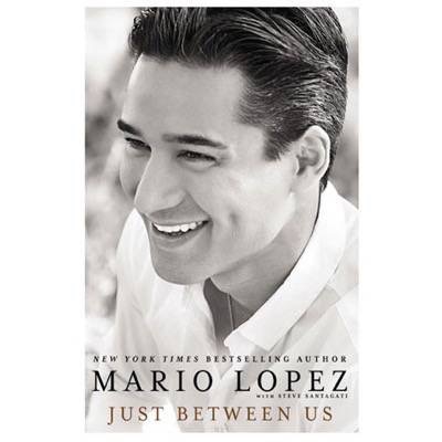 Mario lopez signed book