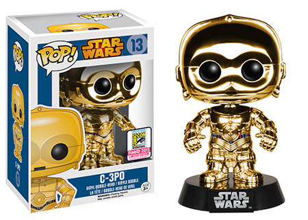 Pop! Star Wars: Chrome C-3PO Gold