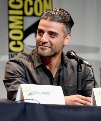 SAN DIEGO, CA - JULY 10:  Actor Oscar Isaac at the Hall H Panel for `Star Wars: The Force Awakens` during Comic-Con International 2015 at the San Diego Convention Center on July 10, 2015 in San Diego, California.  (Photo by Michael Buckner/Getty Images for Disney) *** Local Caption *** Oscar Isaac