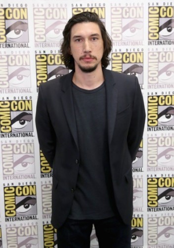 SAN DIEGO, CA - JULY 10:  Actor Adam Driver at the Hall H Panel for `Star Wars: The Force Awakens` during Comic-Con International 2015 at the San Diego Convention Center on July 10, 2015 in San Diego, California.  (Photo by Jesse Grant/Getty Images for Disney) *** Local Caption *** Adam Driver