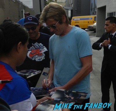 Denis Leary  signing autographs jimmy kimme live 3
