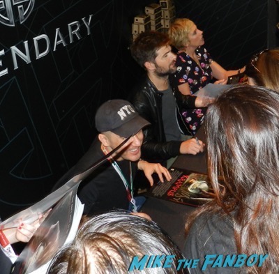 Krampus Autograph Signing SDCC 2015 Toni Collette 1