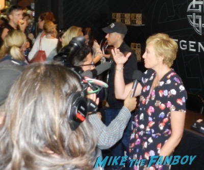Krampus Autograph Signing SDCC 2015 Toni Collette 1
