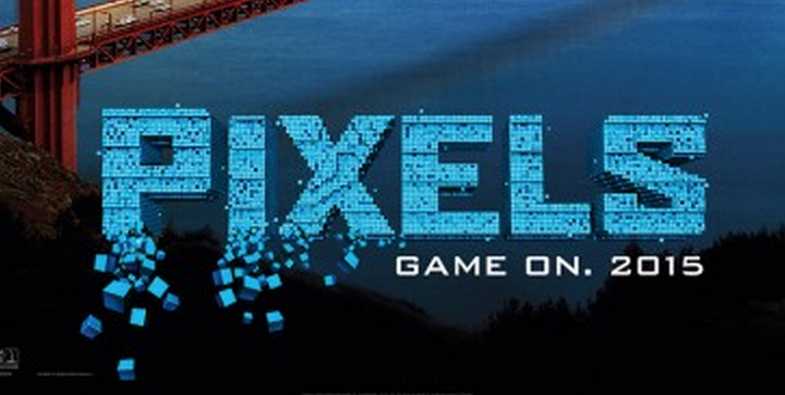 pixels movie poster logo