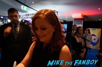 Inside out premiere australia amy poehler signing autographs 2