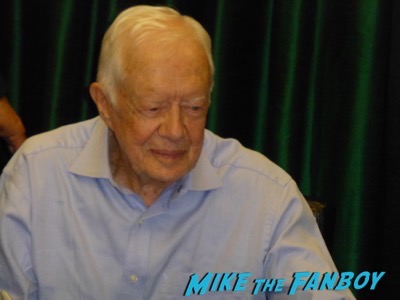 Jimmy Carter Book Signing Vroman's Pasadena CA Autograph Signed 7