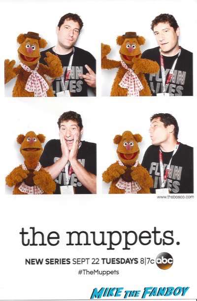 The Muppetts autograph signing comic con 2015 ABC 1
