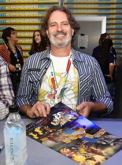 FOX FANFARE AT SAN DIEGO COMIC-CON © 2015: THE SIMPSONS cast member David Silverman during THE SIMPSONS booth signing on Saturday, July 11 at the FOX FANFARE AT SAN DIEGO COMIC-CON © 2015. CR: Alan Hess/FOX © 2015 FOX BROADCASTING.
