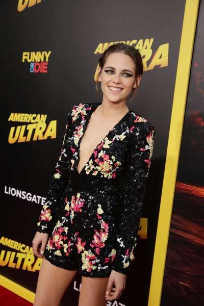 Kristen Stewart seen at The World Premiere of Lionsgate's 'American Ultra' at Ace Hotel on Tuesday, August 18, 2015, in Los Angeles, CA. (Photo by Eric Charbonneau/Invision for Lionsgate/AP Images)