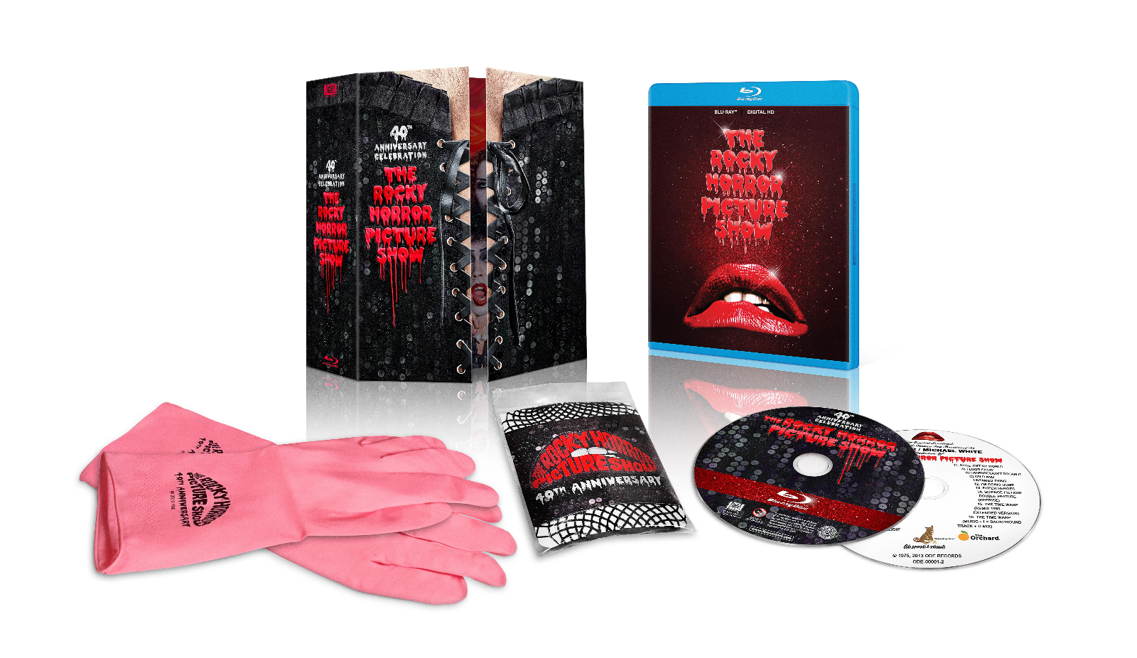 The Rocky Horror Picture Show 40th Anniversary Blu-Ray! Special Features! Alternate Ending! Outtakes! The Soundtrack! And More!