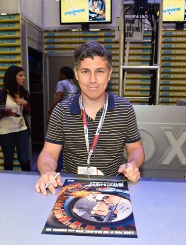 Chris Parnell during The 'Archer' booth signing at Comic-Con International 2015 in San Diego, California.  Cr: Alan Hess/PictureGroup/FX