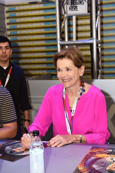 Jessica Walter during The 'Archer' booth signing at Comic-Con International 2015 in San Diego, California.  Cr: Alan Hess/PictureGroup/FX