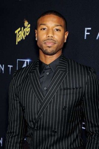 8/4/15-- Brooklyn, NY - Twentieth Century Fox Presents "FANTASTIC 4". -PICTURED: Michael B. Jordan -PHOTO by: Marion Curtis/Starpix -FILENAME: MC_15_01011105.JPG -LOCATION: Williamsburg Cinemas Editorial - Rights Managed Image - Please contact www.startraksphoto.com for licensing fee Startraks Photo New York, NY Image may not be published in any way that is or might be deemed defamatory, libelous, pornographic, or obscene. Please consult our sales department for any clarification or question you may have. Startraks Photo reserves the right to pursue unauthorized users of this image. If you violate our intellectual property you may be liable for actual damages, loss of income, and profits you derive from the use of this image, and where appropriate, the cost of collection and/or statutory damages.