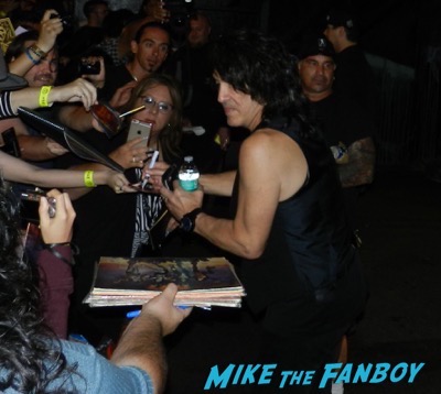 Paul Stanley signing autographs Roxy Theater 8
