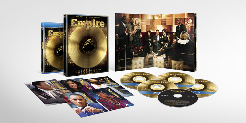 Lee Daniels’ Collectible Gold Record Edition of Empire Season 1 Arrives on Premium Blu-ray November 3