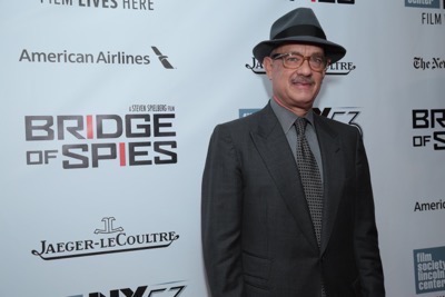 Bridge of spies NYFF Premiere Tom Hanks red carpet 4