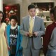 TV STILL -- DO NOT PURGE -- FRESH OFF THE BOAT - ABC's "Fresh Off the Boat" stars Forrest Wheeler as Emery, Ian Chen as Evan, Hudson Yang as Eddie, Constance Wu as Jessica and Randall Park as Louis. (ABC/Bob D'Amico)