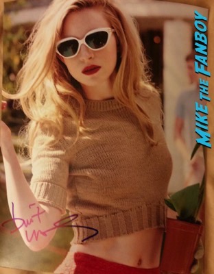 brit marling signed autograph photo 