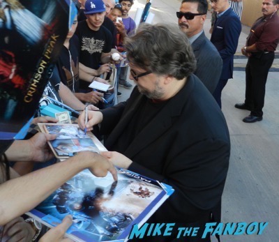  Guillermo del Toro signing autographs jimmy kimmel live 2015 1