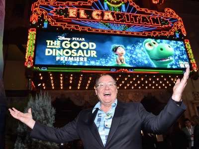 HOLLYWOOD, CA - NOVEMBER 17: Executive producer John Lasseter attends the World Premiere Of Disney-Pixar's THE GOOD DINOSAUR at the El Capitan Theatre on November 17, 2015 in Hollywood, California.  (Photo by Alberto E. Rodriguez/Getty Images for Disney) *** Local Caption *** John Lasseter