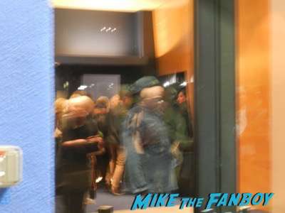 Michael Caine Harvey Keitel sag q and a signing autographs madness  5