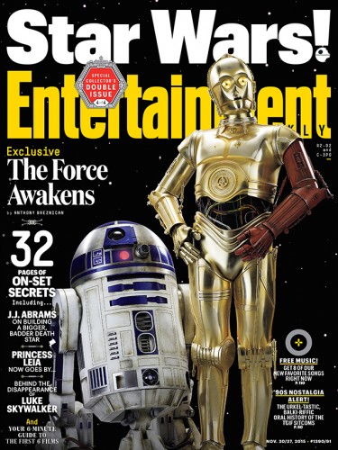 entertainment weekly star wars force awakens cover