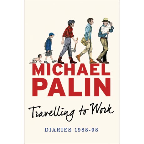 Michael Palin traveling to work signed book