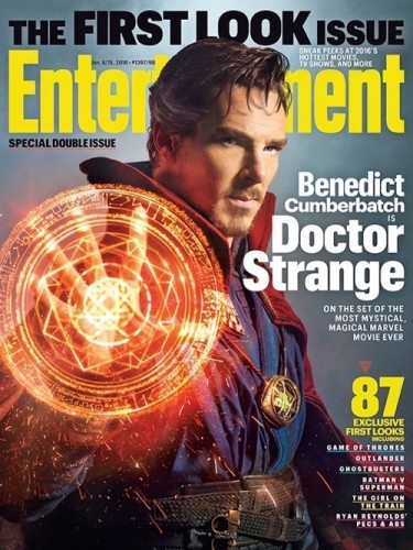 Benedict Cumberbatch entertainment weekly cover dr strange 2