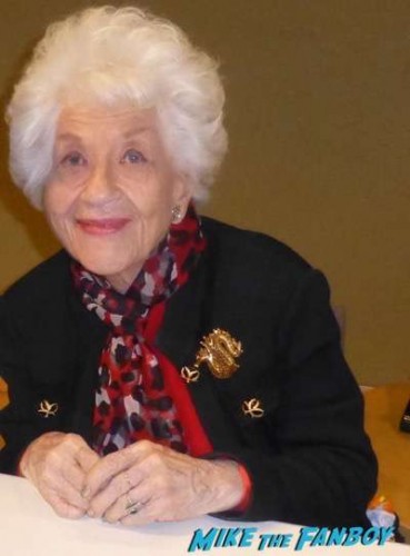 Charlotte Rae book signing autograph the facts of my life 1