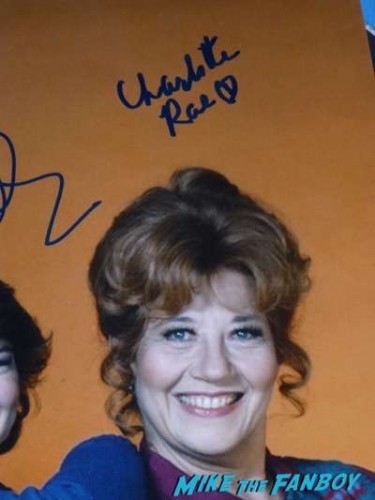 Charlotte Rae signed autograph facts of life cast photo mindy cohen Nancy McKeon