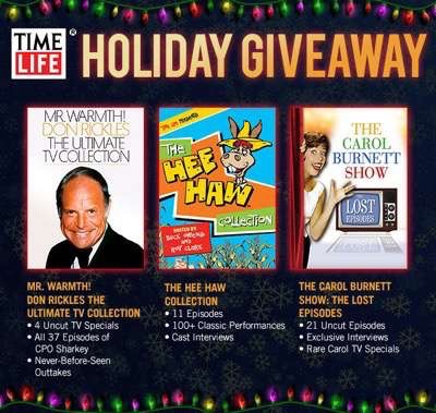 Time Life giveaway contest hee haw don rickles carol burnett 1