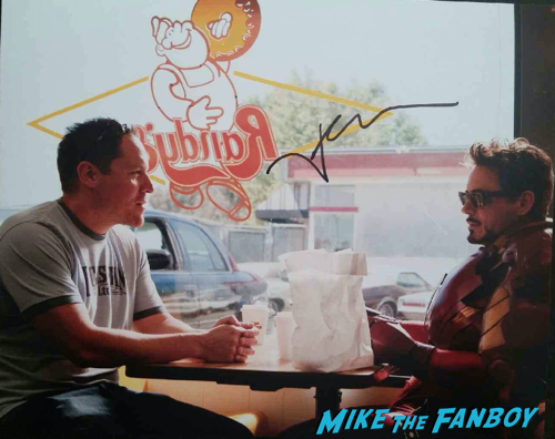 Jon Favreau signed autograph photo