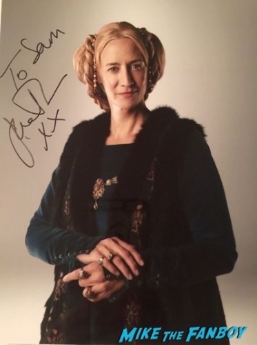 Janet McTeer signed autograph photo psa