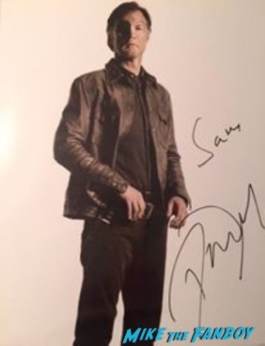 David Morrissey signed autograph photo psa