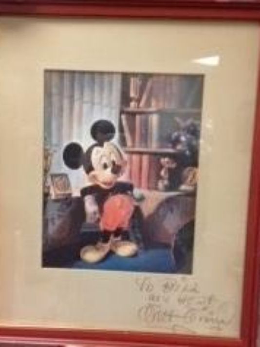 Walt Disney Autograph