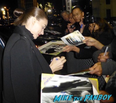 Cate Blanchett rooney mara signing autographs carol q and a 1