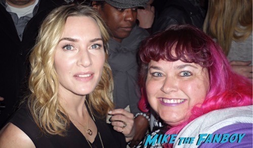 Kate Winslet fan photo selfie