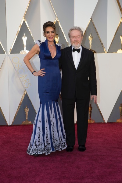 THE OSCARS(r) - ARRIVALS - The 88th Oscars, held on Sunday, February 28, at the Dolby Theatre(r) at Hollywood & Highland Center(r) in Hollywood, are televised live by the ABC Television Network at 7 p.m. EST/4 p.m. PST.  (ABC/Rick Rowell) RIDLEY SCOTT