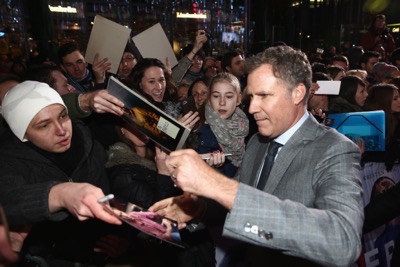 Zoolander No. 2 fan screening signing autographs Will Ferrell