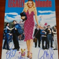 selma blair signed autograph legally blonde poster