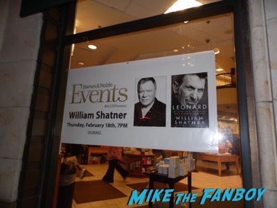 William Shatner Barnes and Noble book signing 4