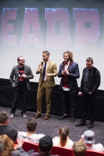 Deadpool london fan screening