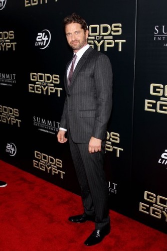 - New York, NY - 2/24/16 - Summit Entertainment - A Lionsgate Company Presents the New York Premiere of "Gods of Egypt" -PICTURED: Gerard Butler -PHOTO by: Marion Curtis/StarPix -FILENAME: MC_16_01084064.JPG -LOCATION: AMC Lowes Lincoln Square 13 Startraks Photo New York, NY For licensing please call 212-414-9464 or email sales@startraksphoto.com Image may not be published in any way that is or might be deemed defamatory, libelous, pornographic, or obscene. Please consult our sales department for any clarification or question you may have. Startraks Photo reserves the right to pursue unauthorized users of this image. If you violate our intellectual property you may be liable for actual damages, loss of income, and profits you derive from the use of this image, and where appropriate, the cost of collection and/or statutory damages.